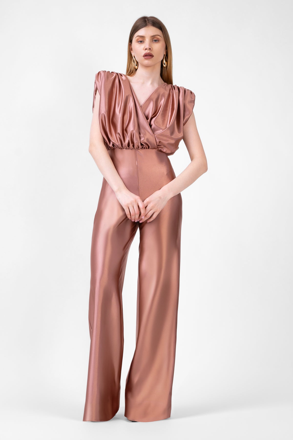 Salopeta Maxi Bronze Metalizat