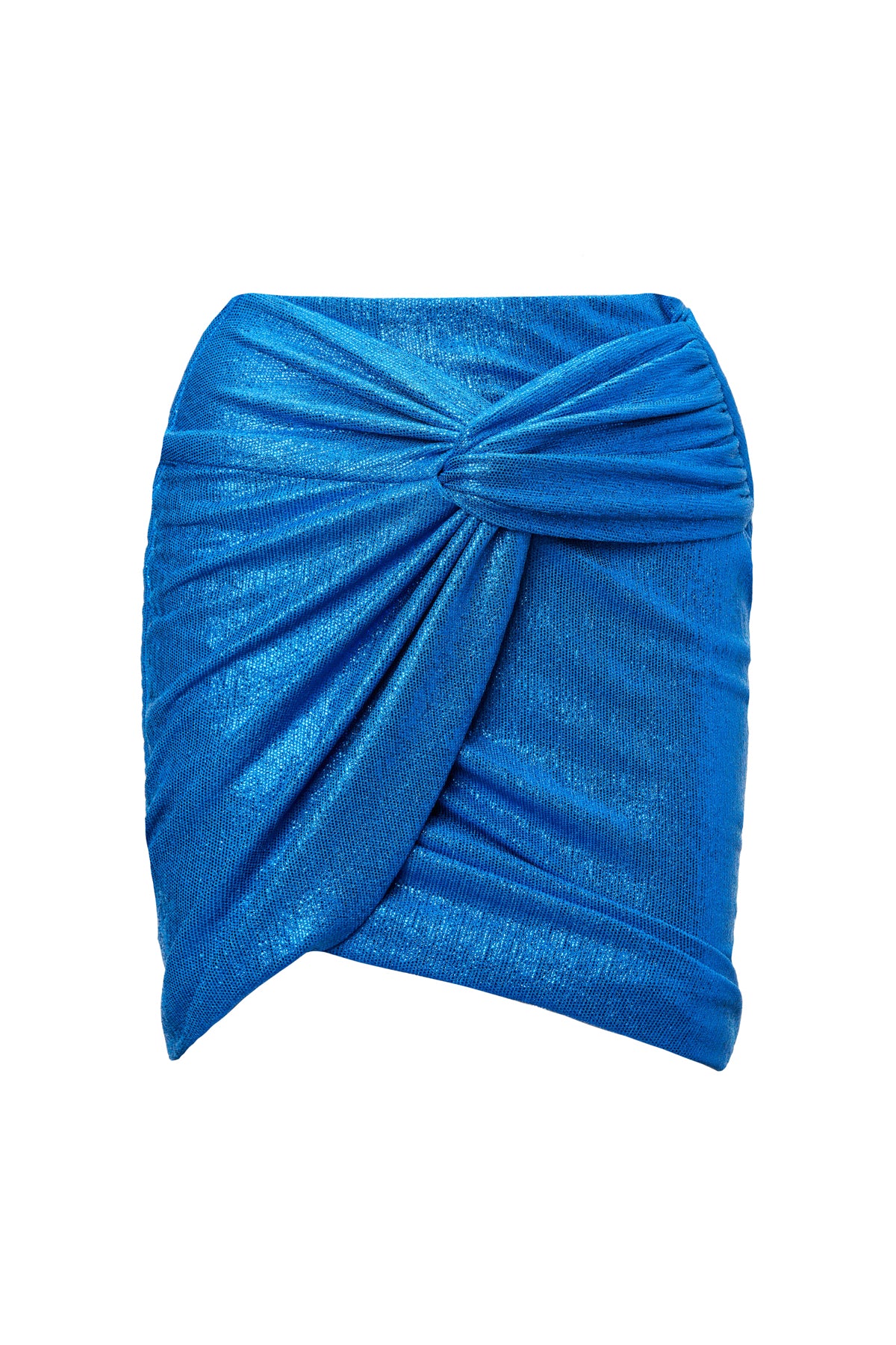 Electric Blue Knotted Skirt