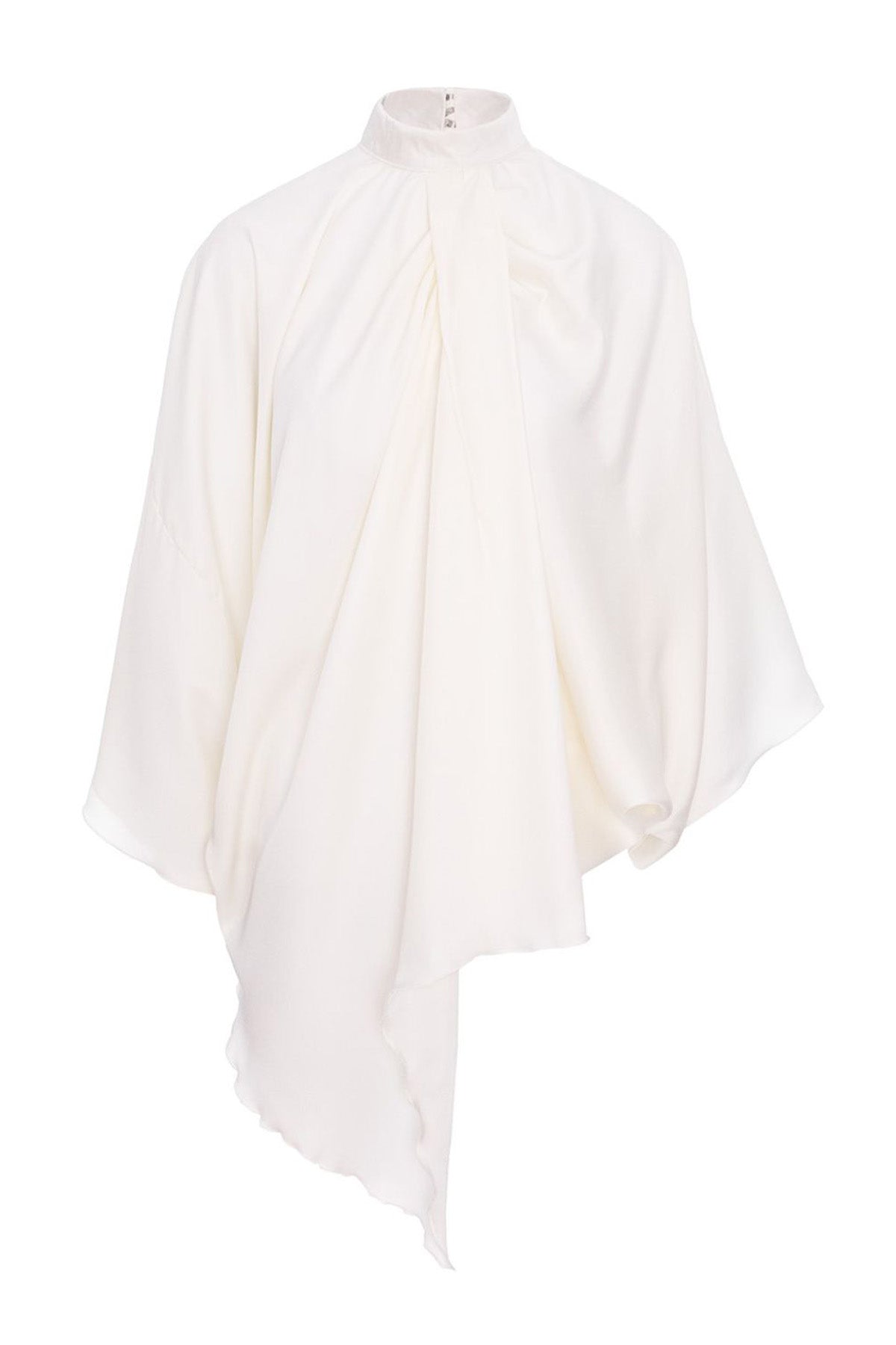 Bluză statement asimetrică alba