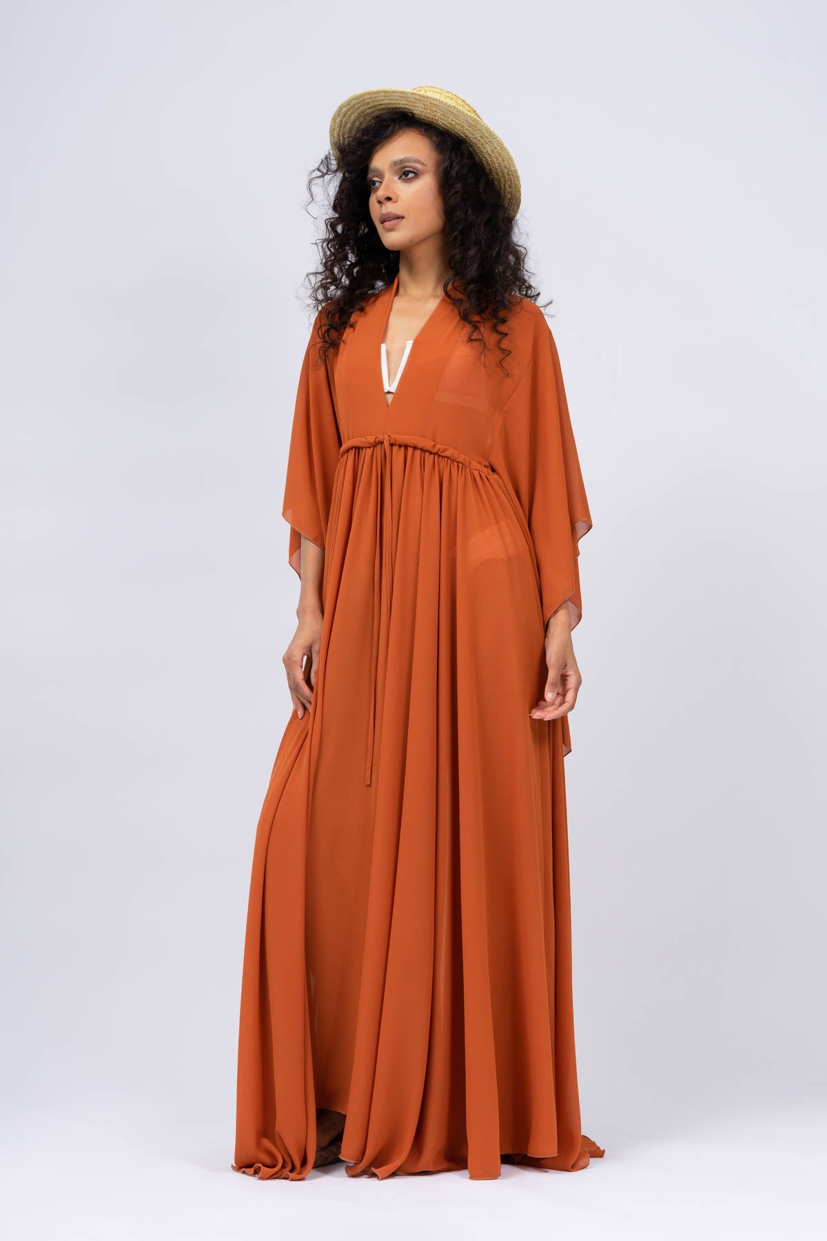 Brown Kaftan