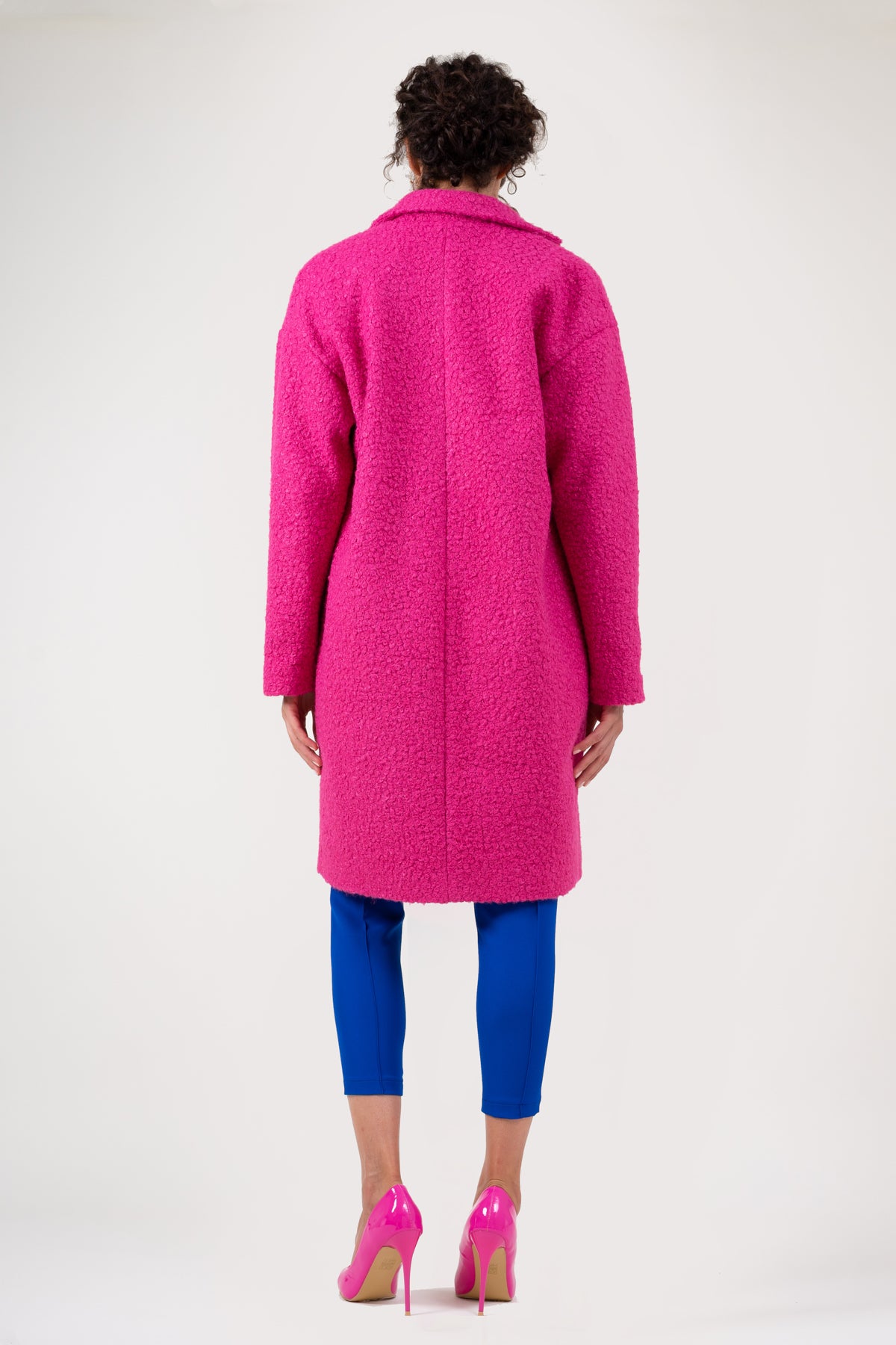 Short hair Teddy coat - Pink