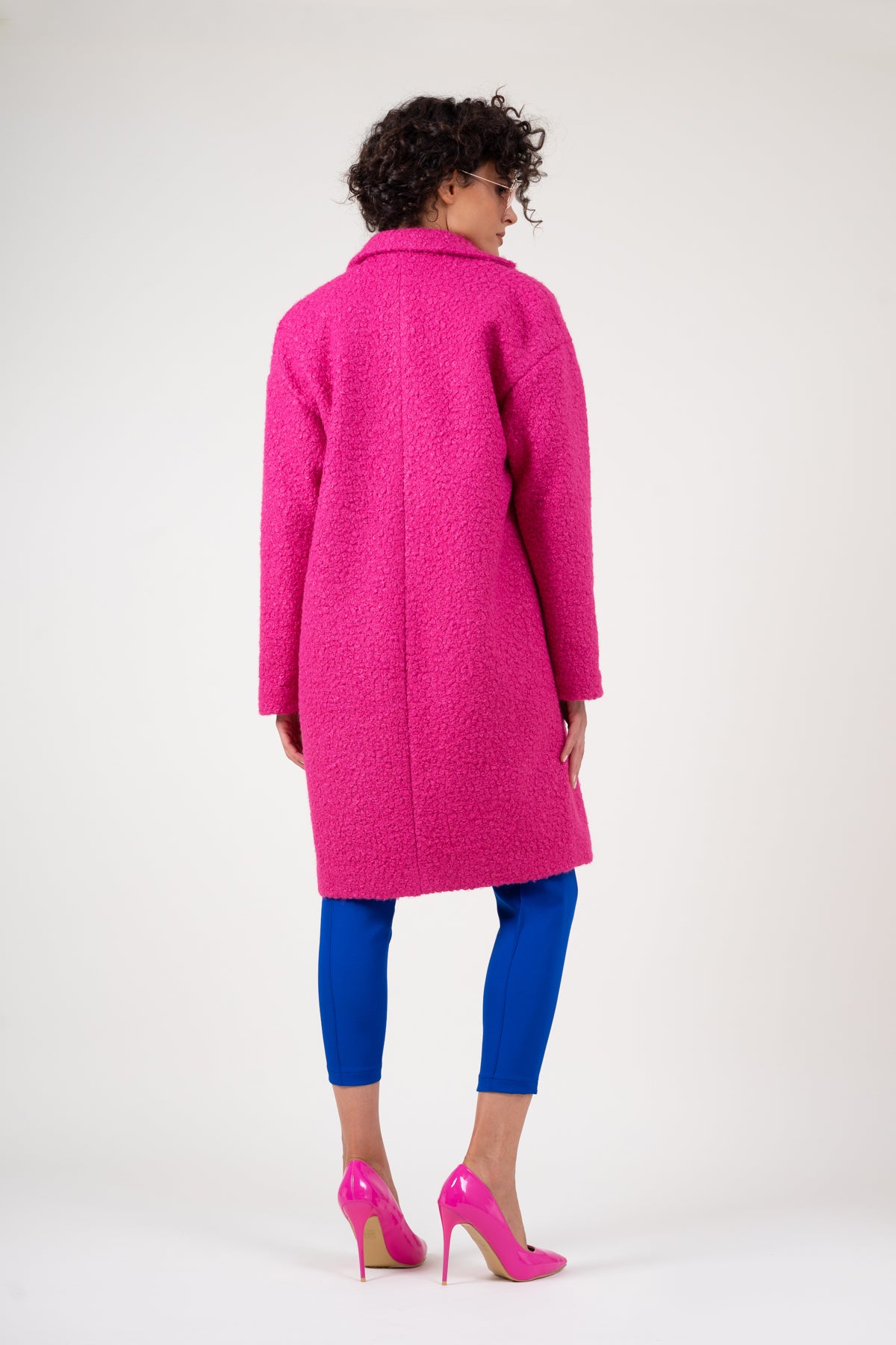 Short hair Teddy coat - Pink