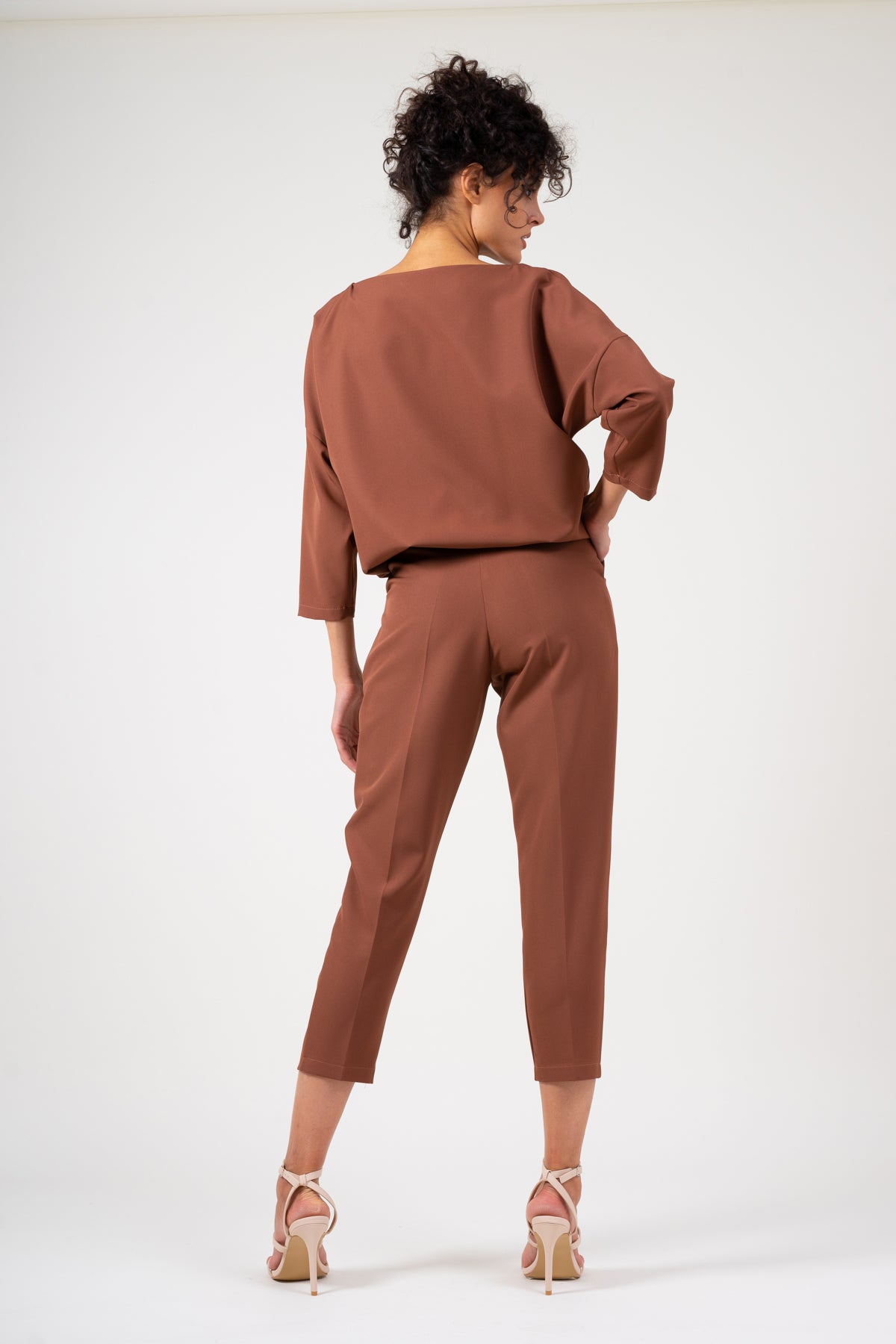 Bluza bronze oversized