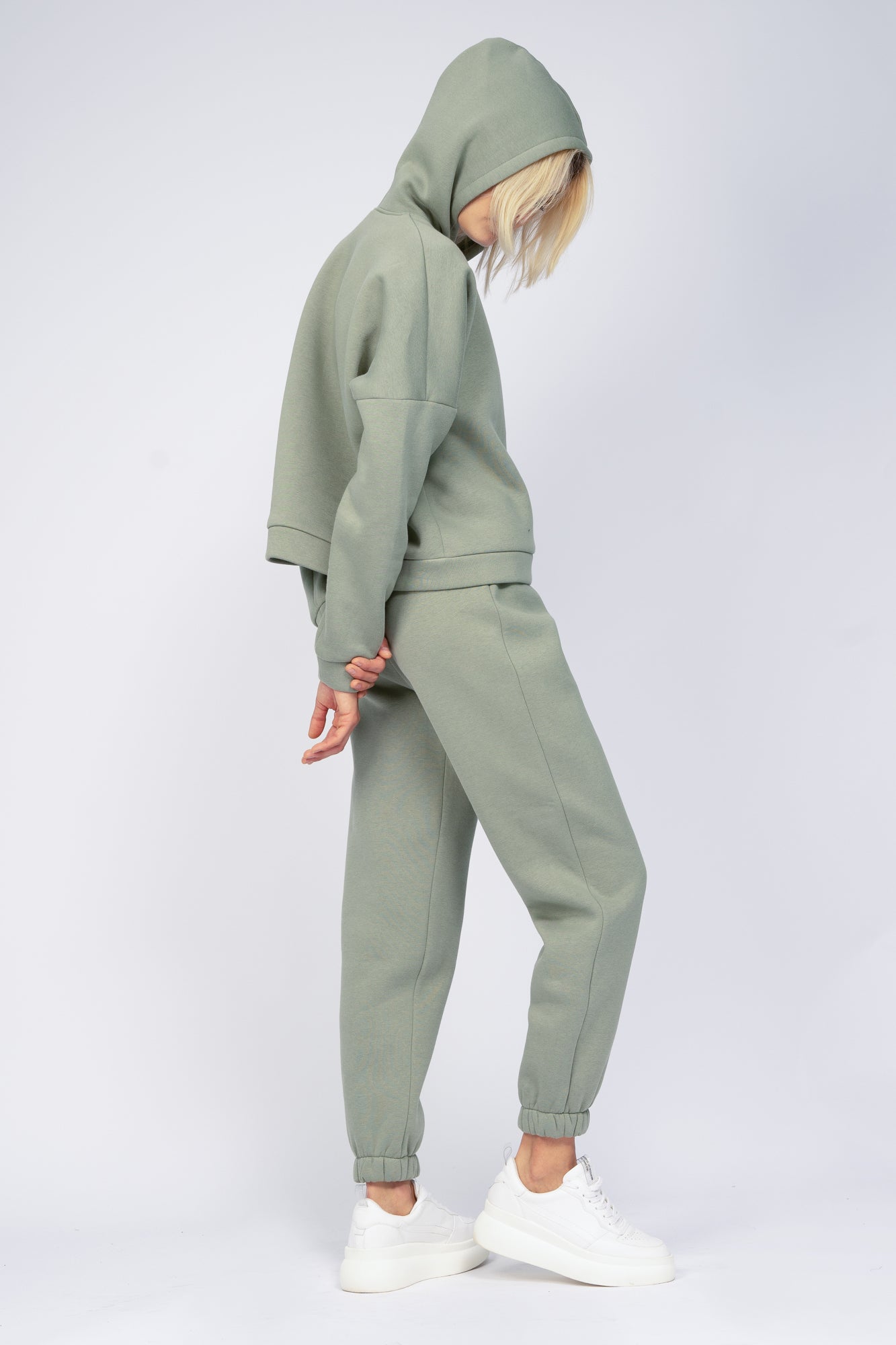 Pantaloni jogger mint