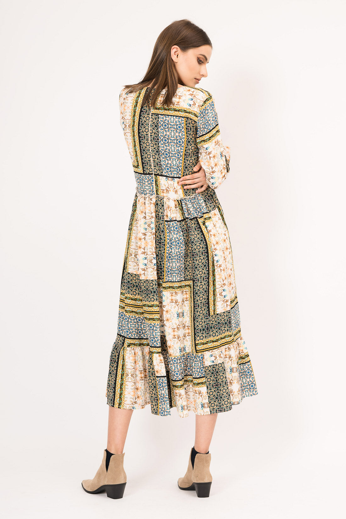 Rochie 3/4 cu maneca lunga