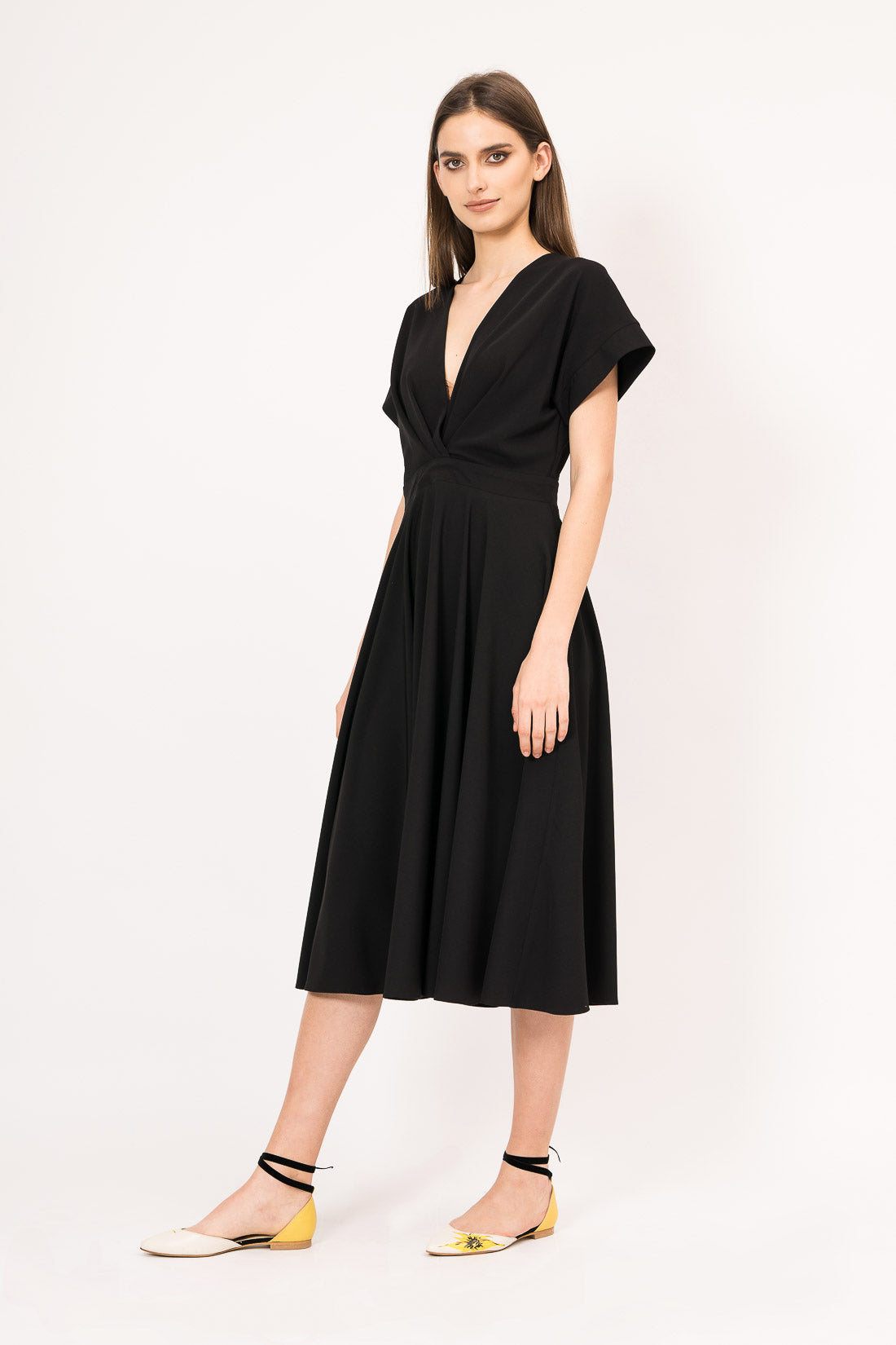 Rochie cocktail neagra