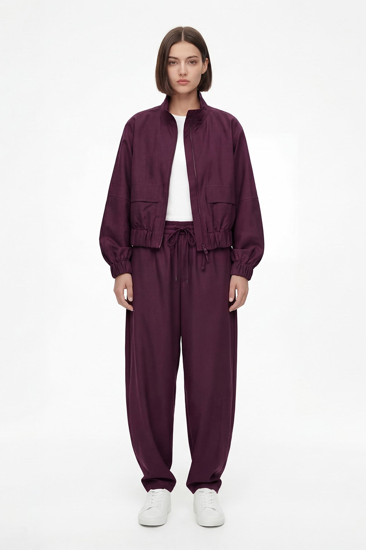 Minimalist Burgundy Urban Set