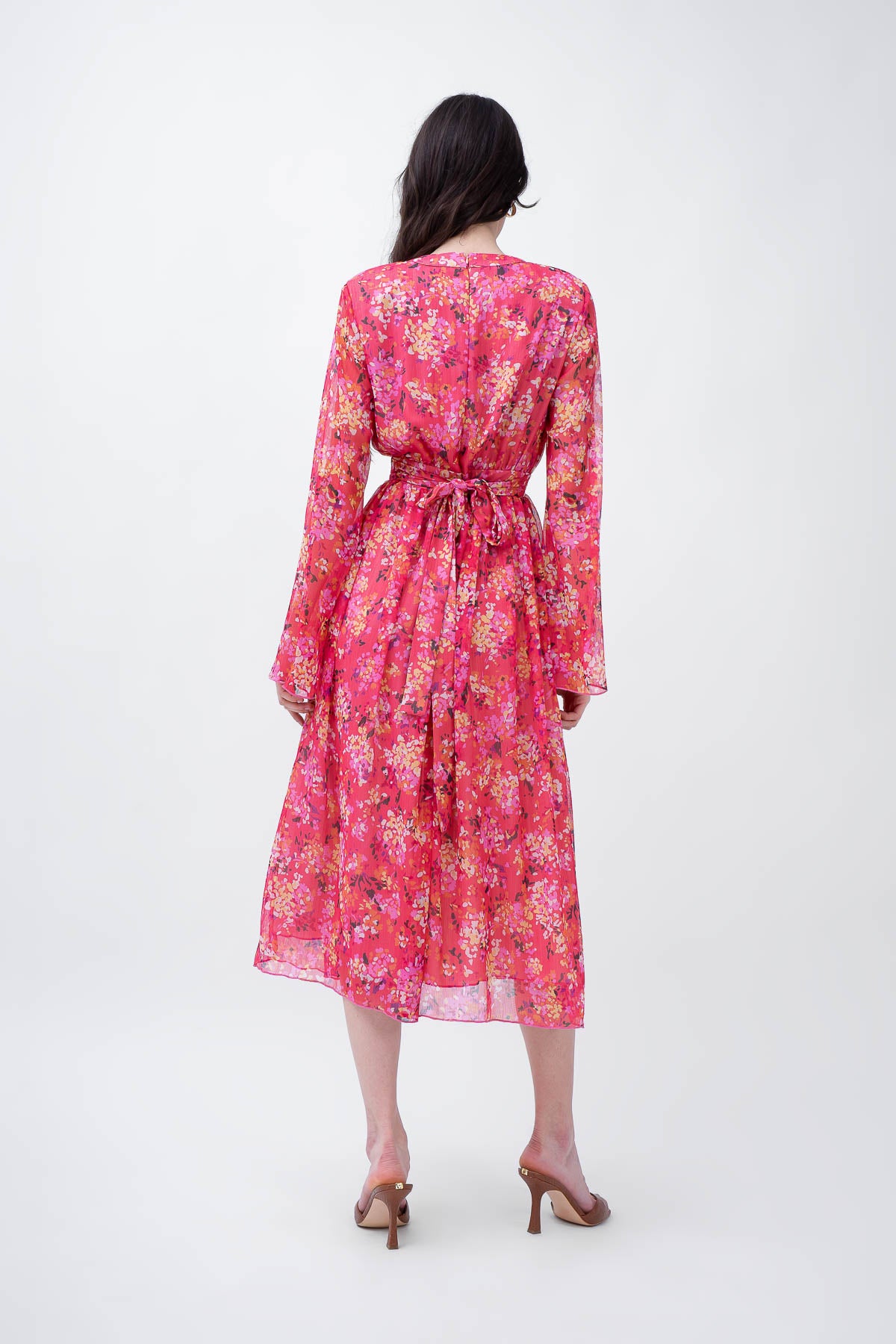 Floral Printed Midi Dress