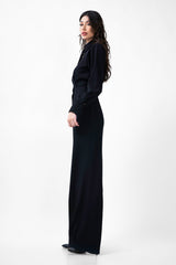 Black Straight Jumpsuit