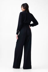 Black Straight Jumpsuit