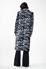 Zebraprint Rechte Overjas