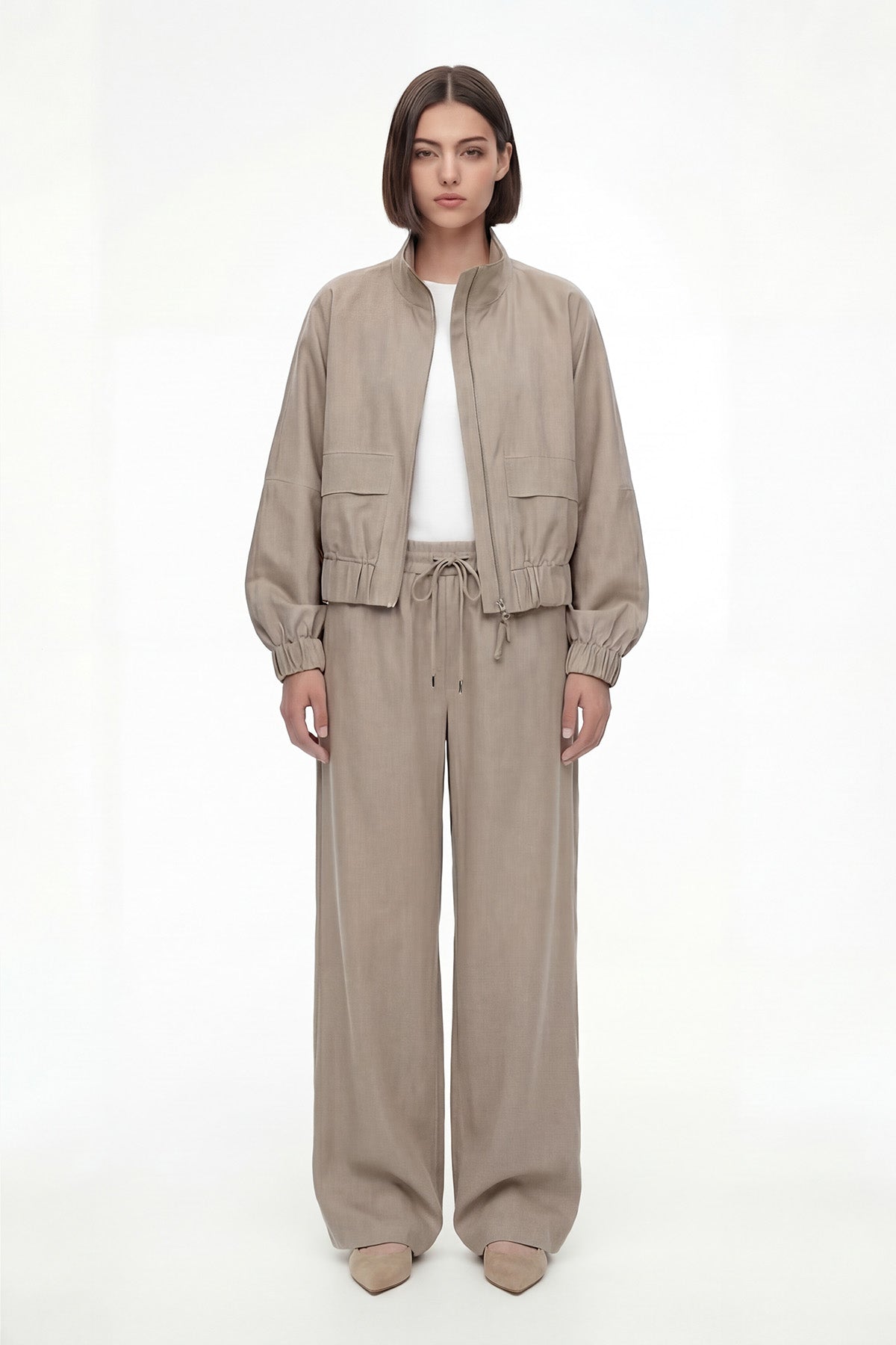 Set urban minimalist beige