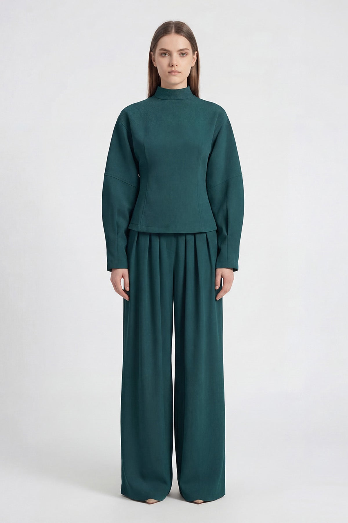 Dark-Green Minimalist Elegant Set