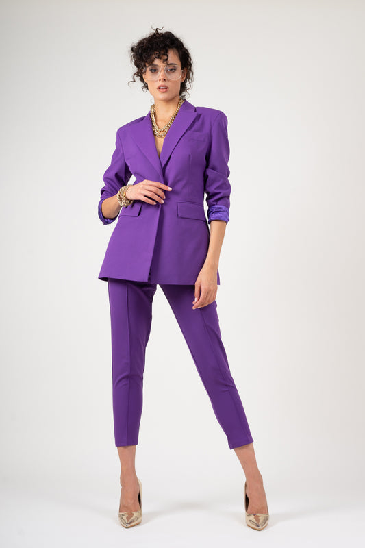 Costume violet profond