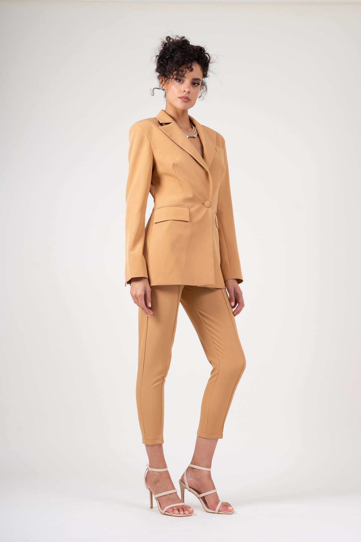 Camel blazer