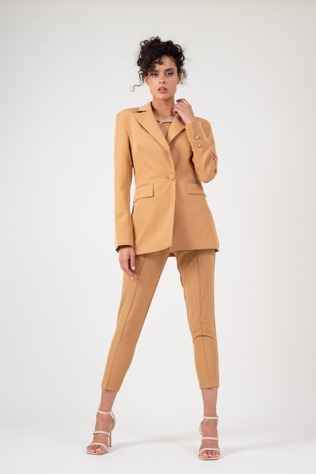Camel blazer