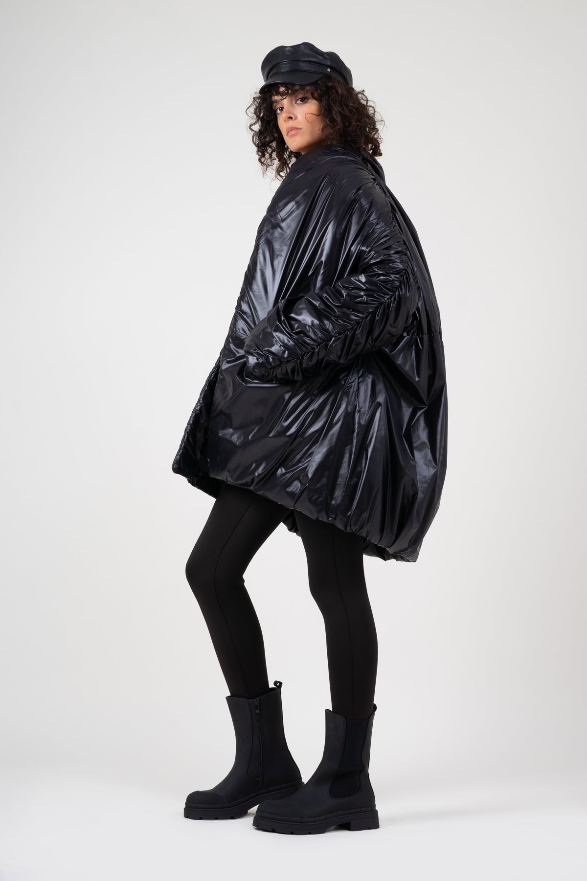 Black oversized jacket