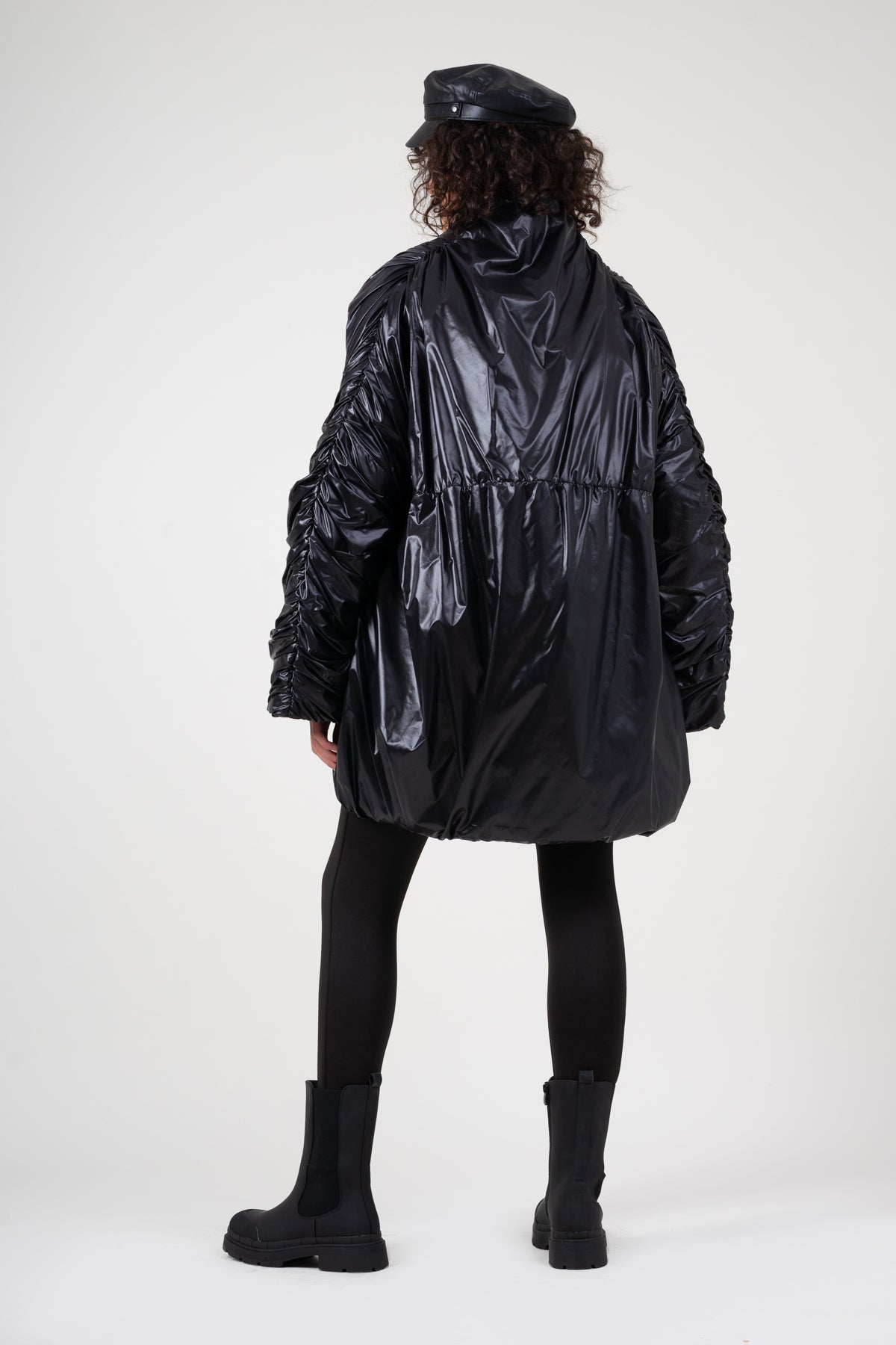 Black oversized jacket