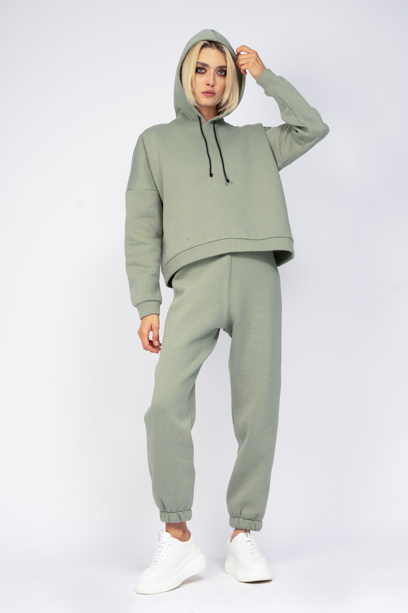 Pantaloni jogger mint