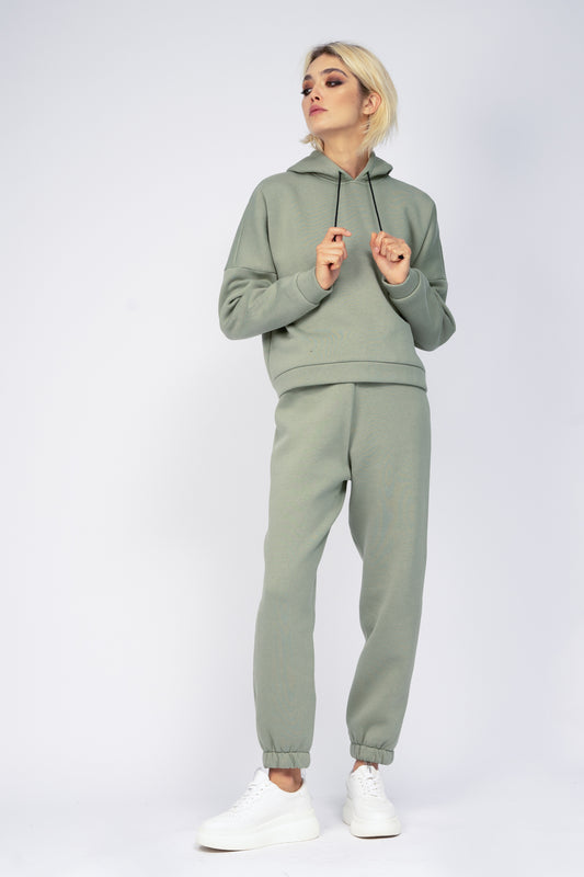 Pantaloni jogger mint