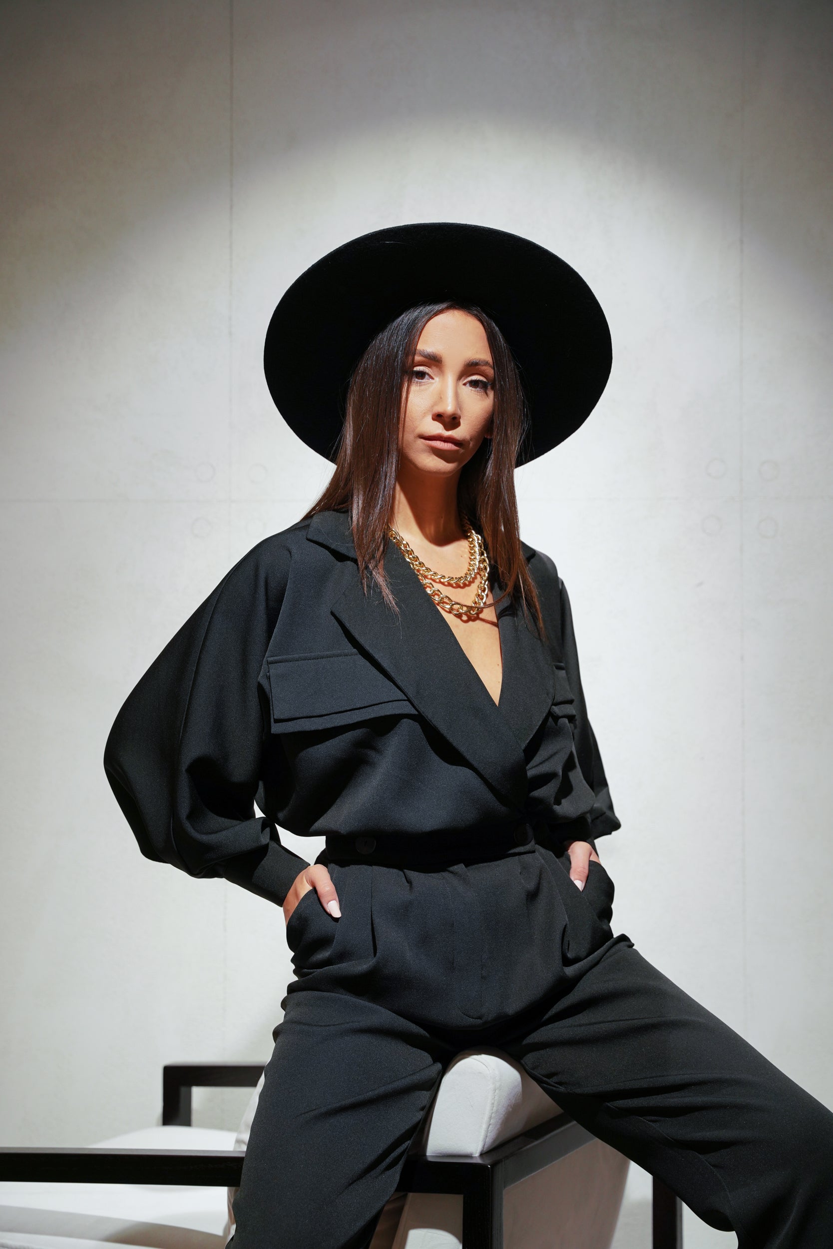 Salopeta Maxi Neagra