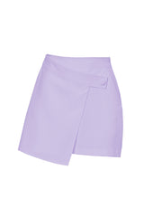 Liliac mini trousers with skirt